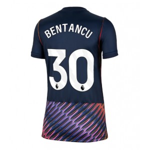 Tottenham Hotspur Rodrigo Bentancur #30 Jalkapallovaatteet Naisten Vieraspaita 2026-27 Lyhythihainen